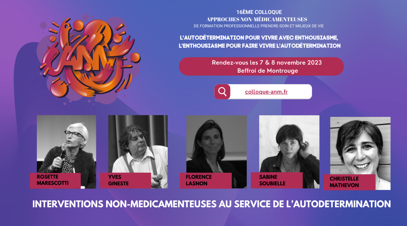 Intervenants Colloque ANM 2023